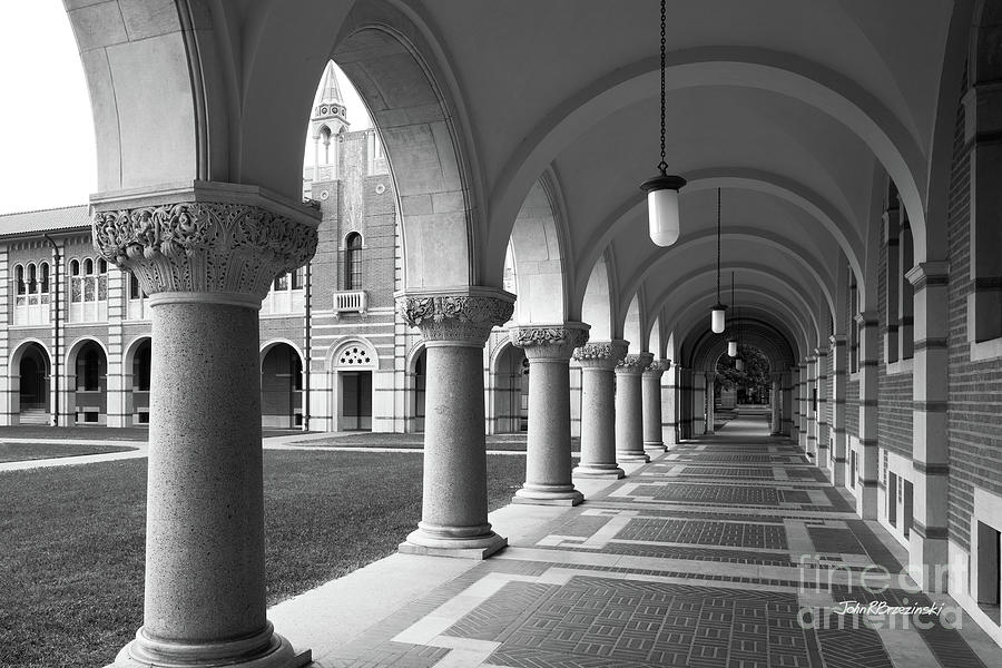 Rice University Arches of Lovett Hall Photograph by University Icons
