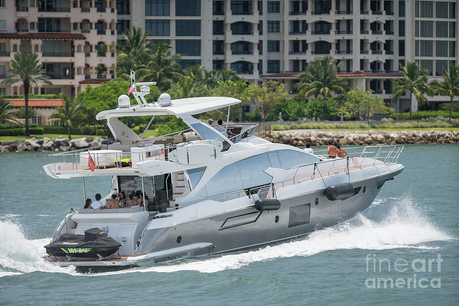 rich man on yacht