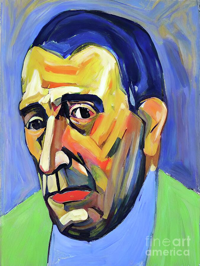 Richard Diebenkorn expressionist portrait Digital Art by Christina Fairhead Art and Merch Richard Diebenkorn expressionist portrait Digital Art by Christina Fairhead Art and Merch