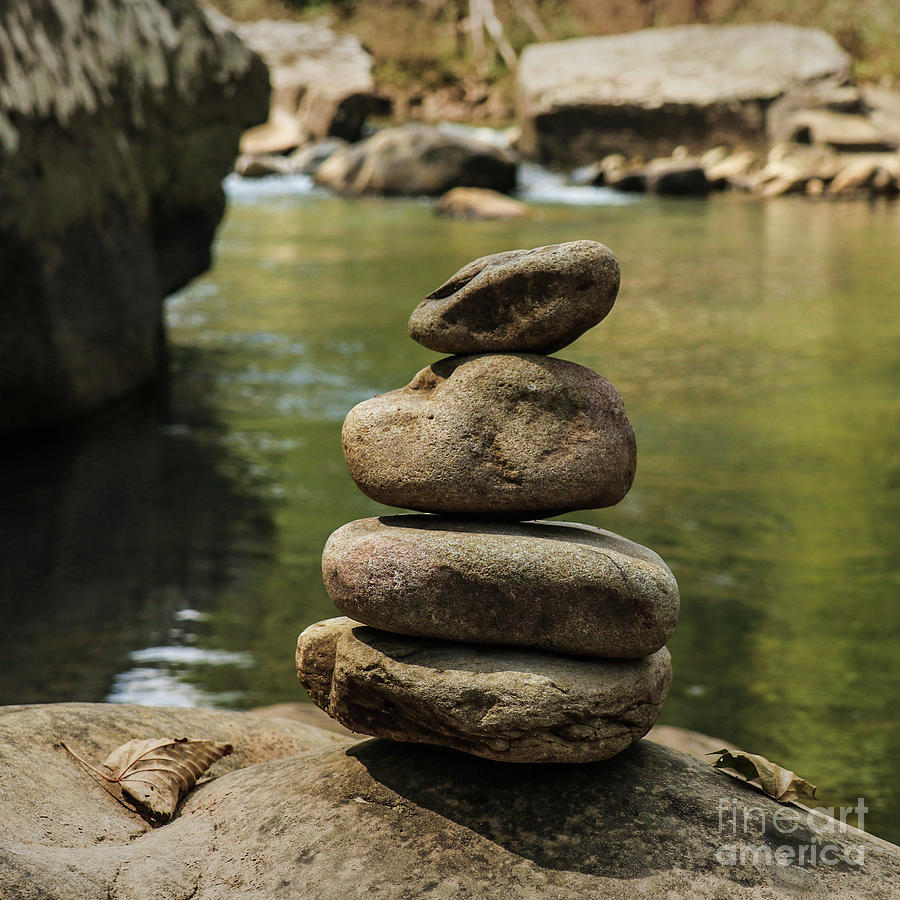 Richland Creek Cairn Photograph by Garry McMichael