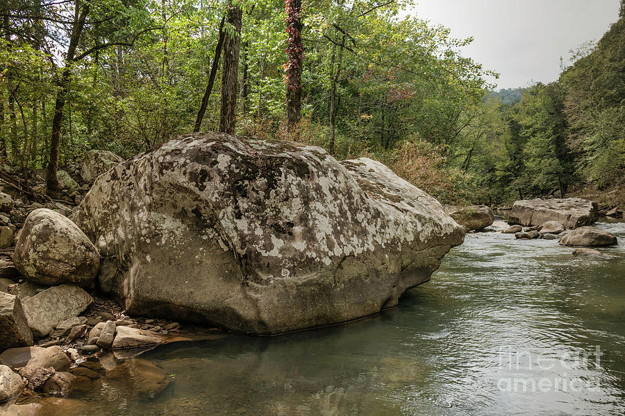 Richland Creek Rock Photograph by Garry McMichael