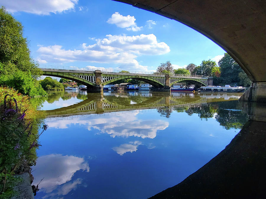 Richmond Bridge Photograph by Andrea Whitaker