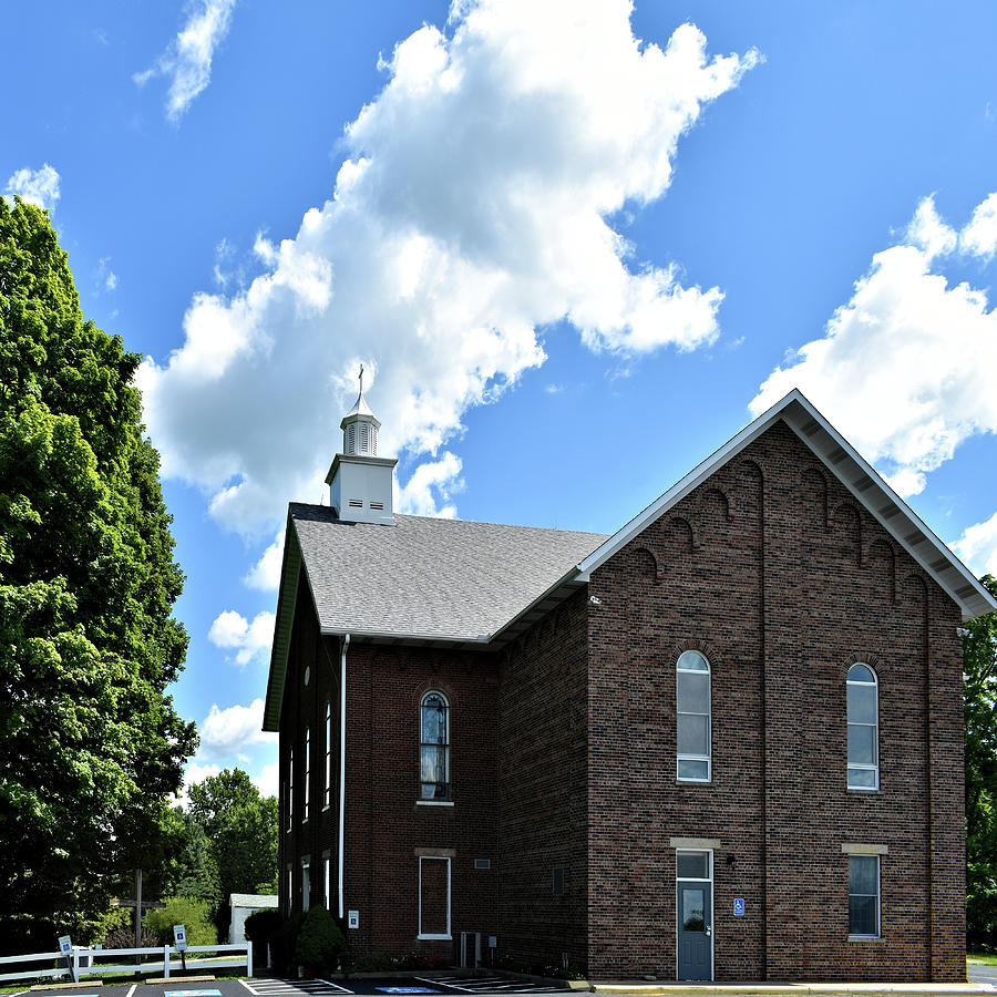 Richmond Methodist Church Addition Photograph by Kathy K McClellan