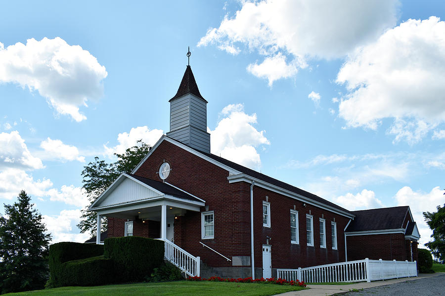 Richmond United Presbyterian Church Photograph by Kathy K McClellan