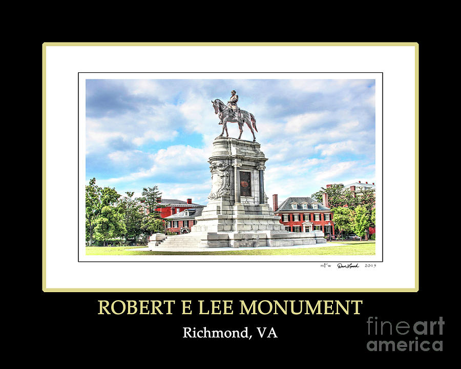 Richmond VA Virginia - ROBERT E LEE COLOR Photograph by Dave Lynch