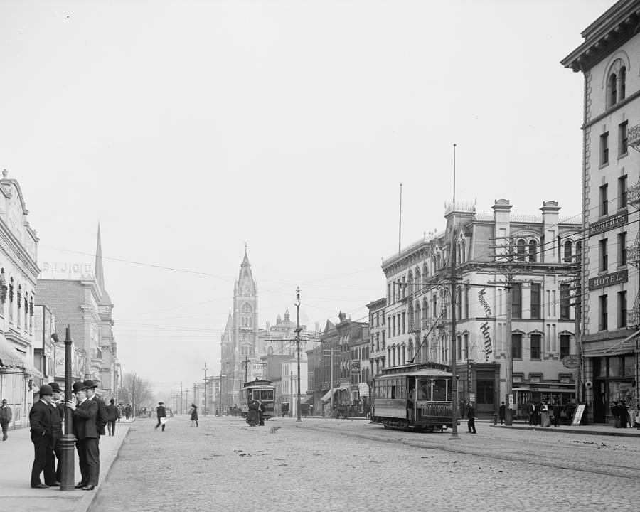 Richmond, Virginia, Broad Street , 1900s, 1905 Photograph By Visions 