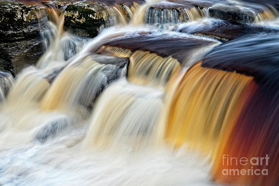 Richmond Waterfalls, North Yorkshire Photograph by Martyn Arnold