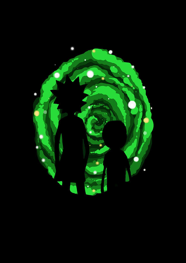 Diamond Painting Make a Rick and Morty Portal Gun, Full Image - Painting