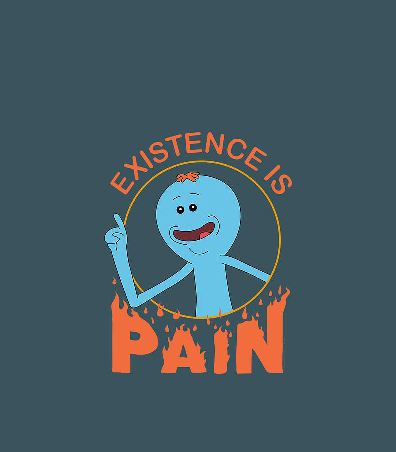 Rick and Morty Existence is PAIN Digital Art by Finb Elise - Pixels