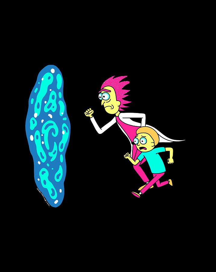 Rick And Morty Rick And Morty Portal Digital Art by Naomi Carter