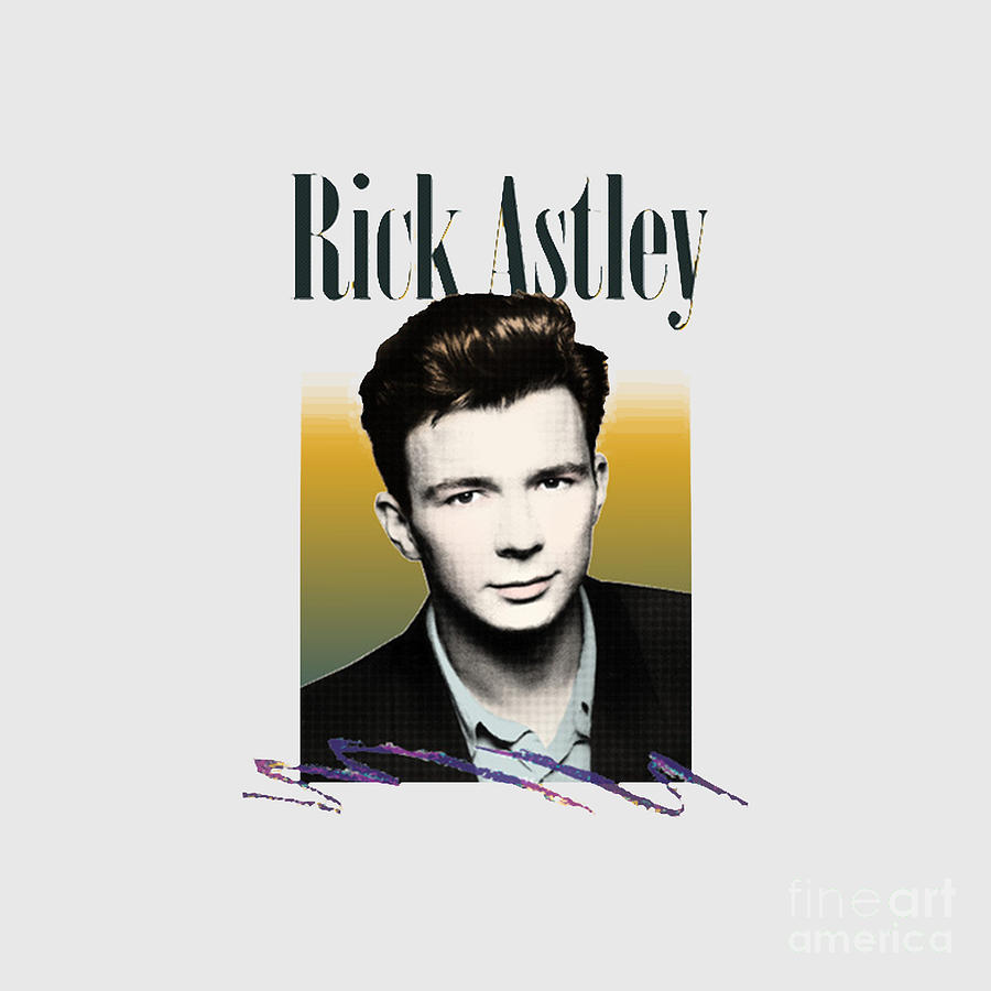 Rick Astley Drawing by Daliman Budiyanto | Fine Art America