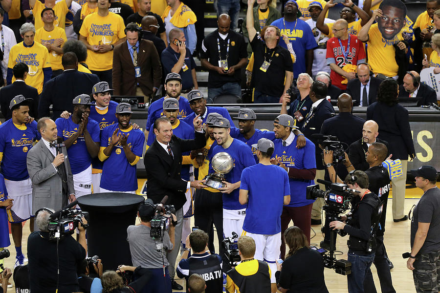 Rick Barry and Klay Thompson Photograph by Layne Murdoch