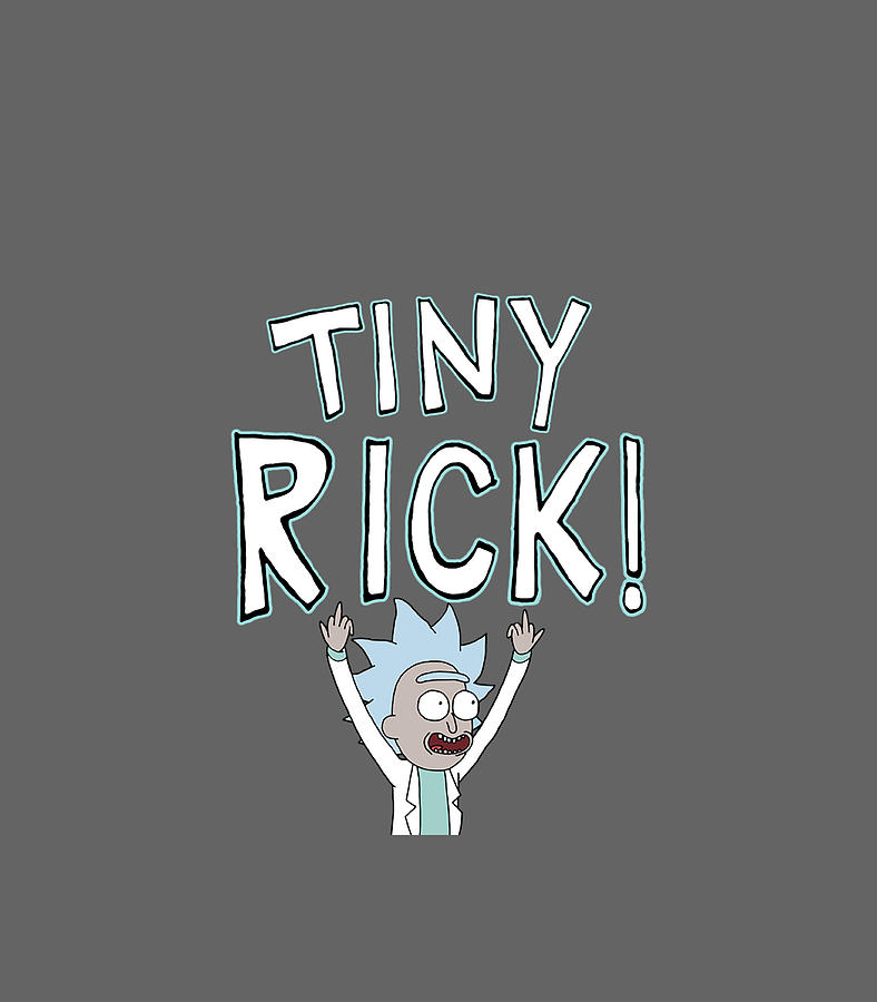 Rick Morty Tiny Rick Digital Art By Darryl Melani Pixels