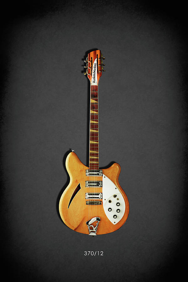 Guitar Photograph - Rickenbacker 370 12 1964 by Mark Rogan