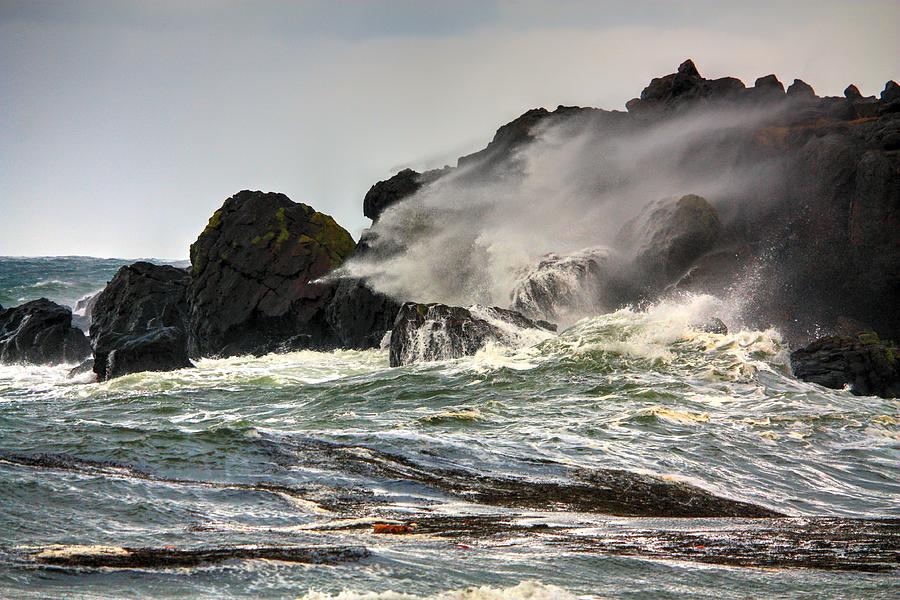 Rocking the Waves Photograph by David Matthews