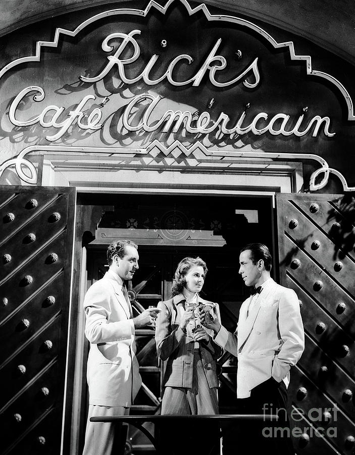 Ricks Cafe Americain - Casablanca 1942 Photograph by Doc Braham