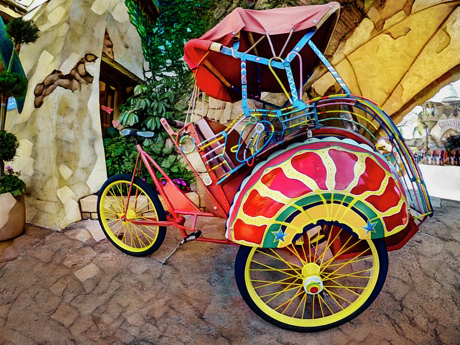 Rickshaw Bicycle GOPR3642 by Carlos Diaz Rickshaw Bicycle GOPR3642 by Carlos Diaz