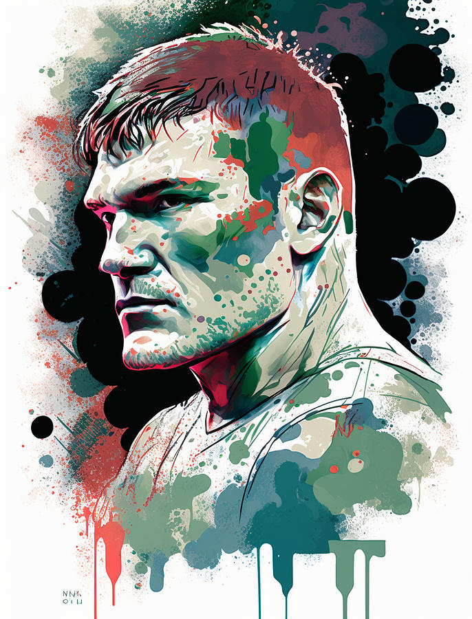 Ricky Hatton Digital Art by Thuy Dinh Thi - Pixels