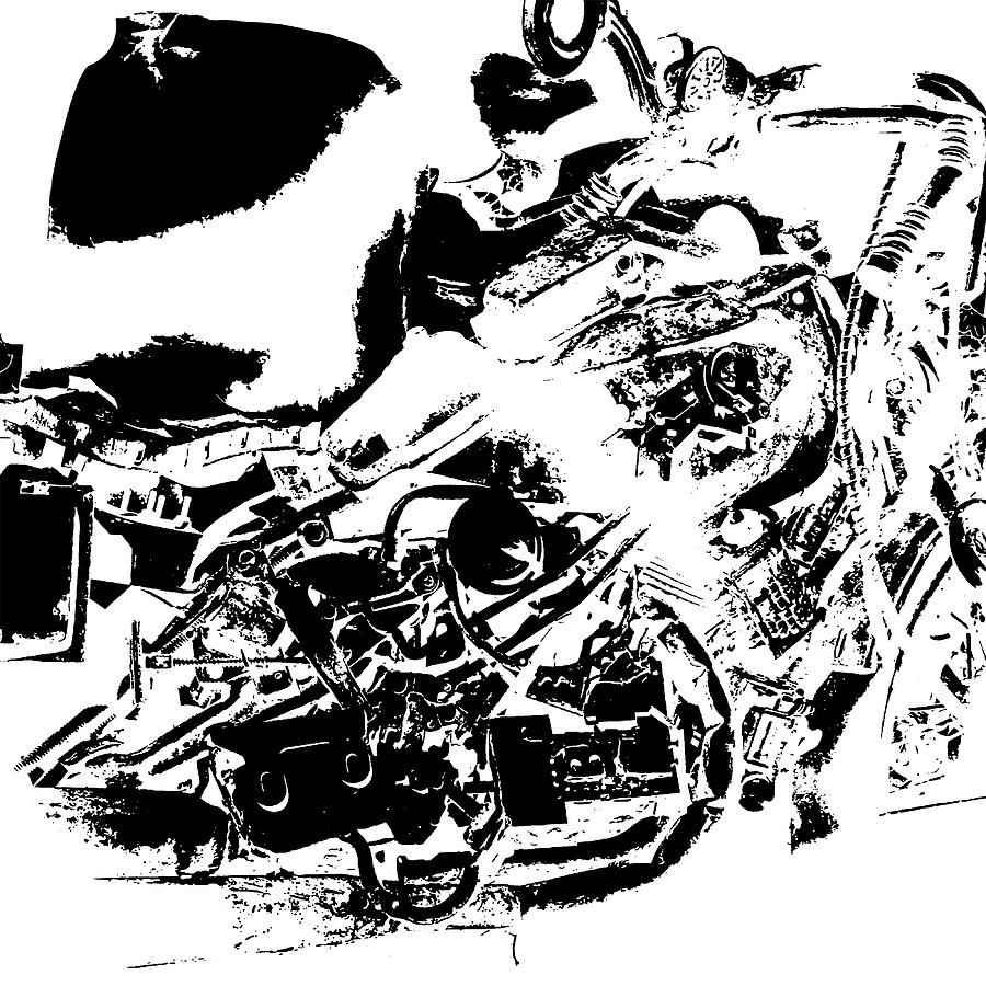 Ride Digital Art by Fran Hogan Ride Digital Art by Fran Hogan