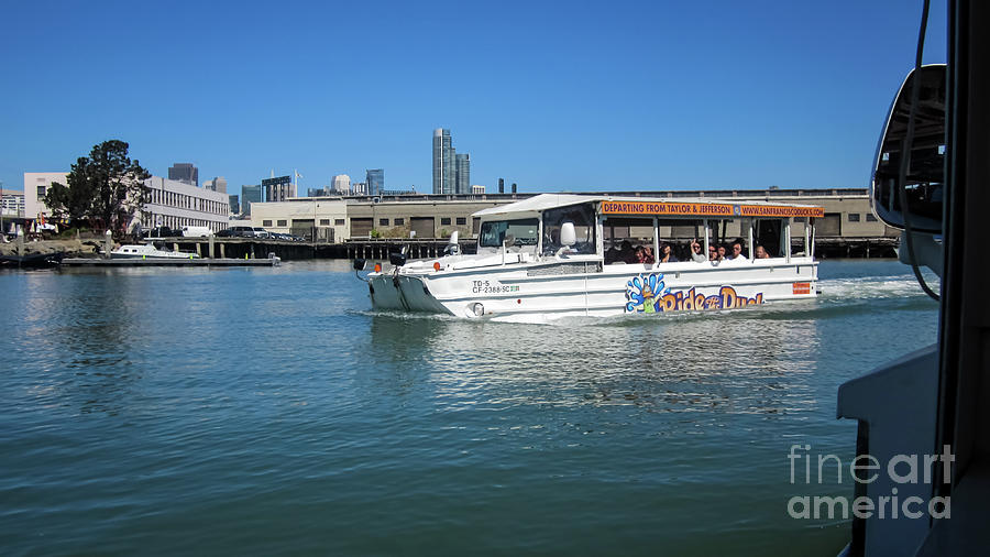 San Francisco Photograph - Ride The Duck by Suzanne Luft