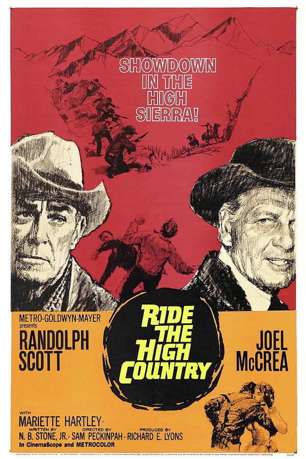 Vintage Photograph - Ride the High Country, 1962 by Vintage Hollywood Archive