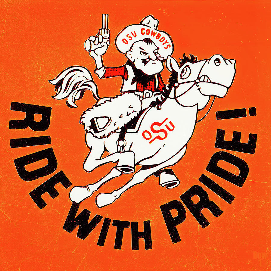 Ride With Pride Mixed Media by Row One Brand