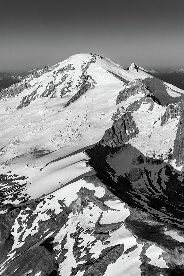 Ridge to Summit Black and White Photograph by Michael Rauwolf