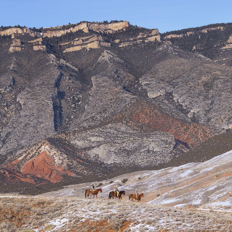 Riding Back to the Ranch Photograph by Cheryl Strahl Riding Back to the Ranch Photograph by Cheryl Strahl