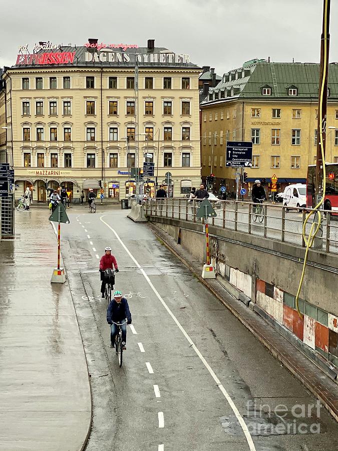 Riding Stockholm Photograph by Beth Saffer