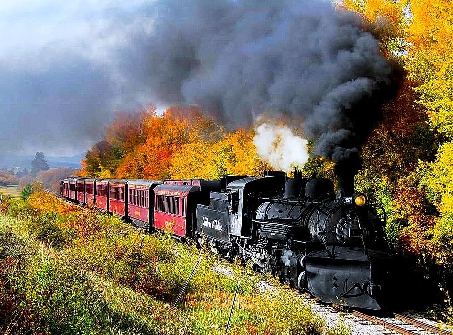 Riding the rails Photograph by Marie Poissant - Fine Art America