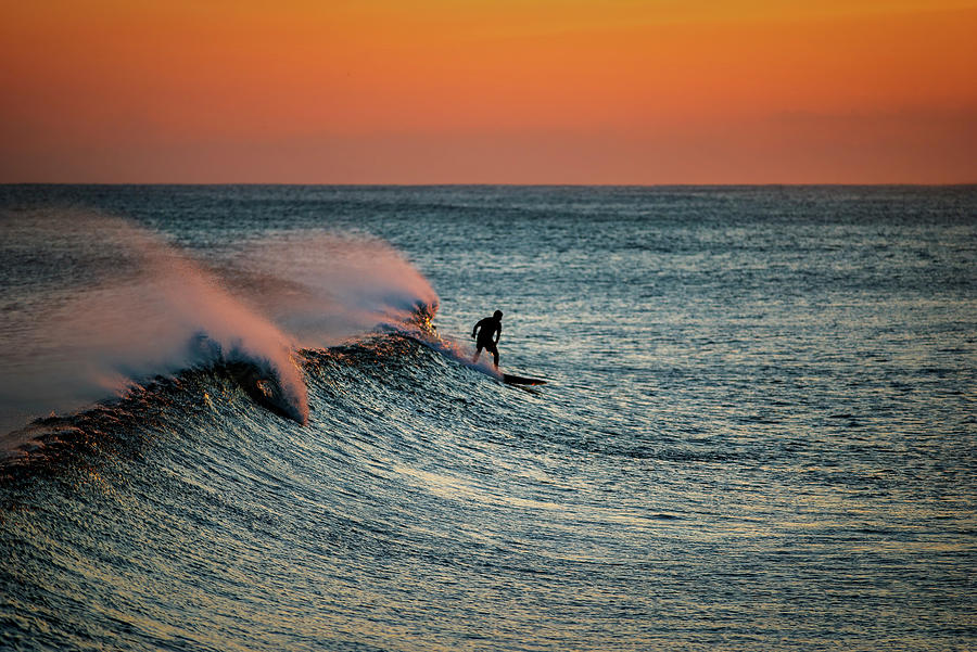 Riding the Swell Photograph by Richard Macquade