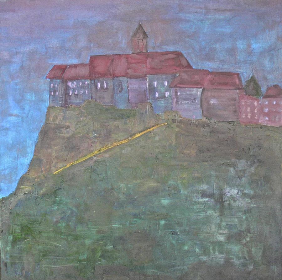 Riegersburg Painting by Alina Deica