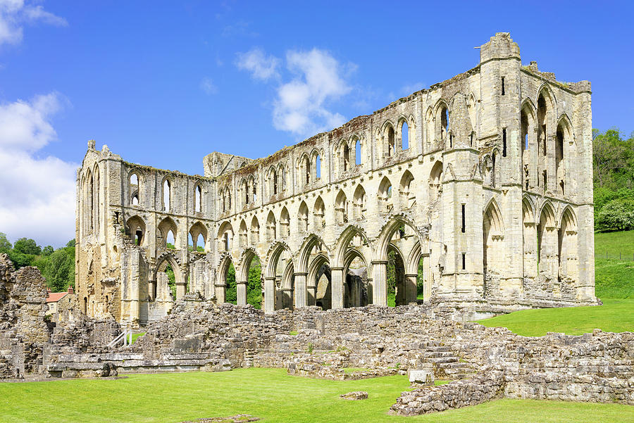 Rievaulx Abbey, Yorkshire, UK Photograph by Neale And Judith Clark