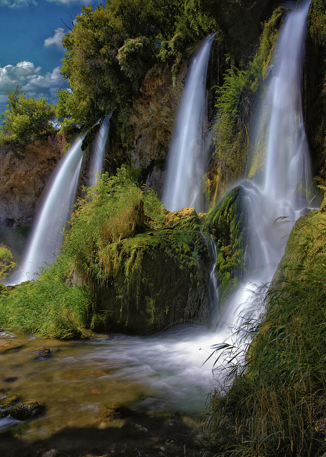 Rifle Falls Photograph by Bob Falcone Rifle Falls Photograph by Bob Falcone