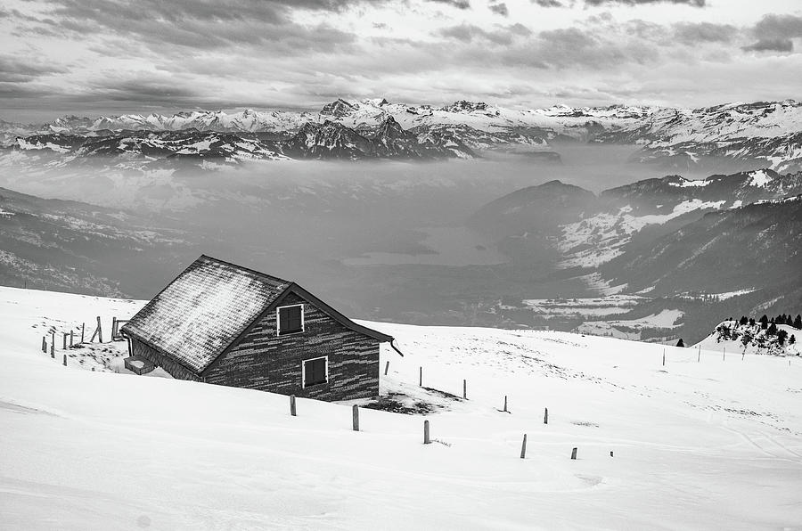 Rigi BW Photograph by Kevin Allekotte - Fine Art America