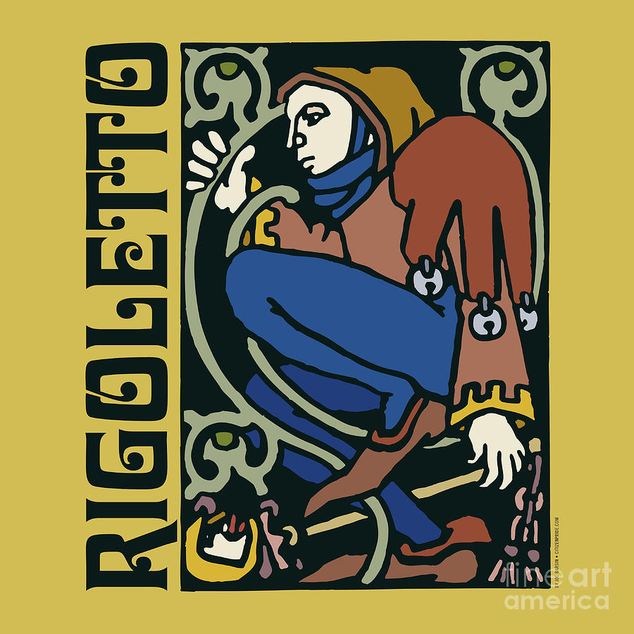 Rigoletto Opera 2 Digital Art by Joe Barsin