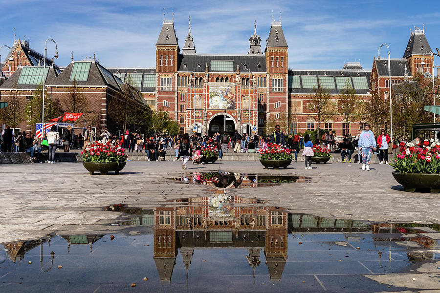Rijksmuseum Reflection Photograph by Craig A Walker