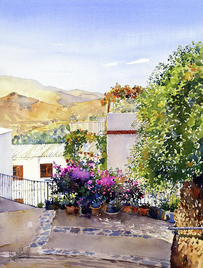 Rincon de Beires Painting by Margaret Merry