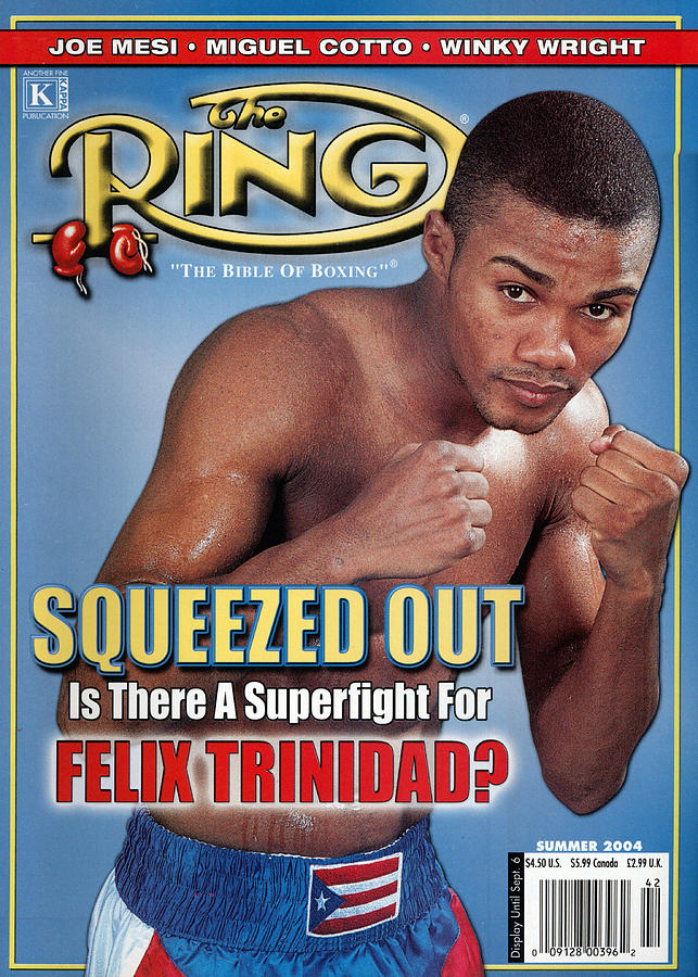 Ring Magazine Cover - Felix Trinidad... Photograph by The Ring Magazine