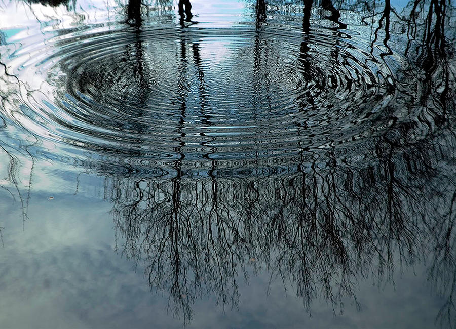 Ring Of Bright Water Photograph by Clive Beake Fine Art America