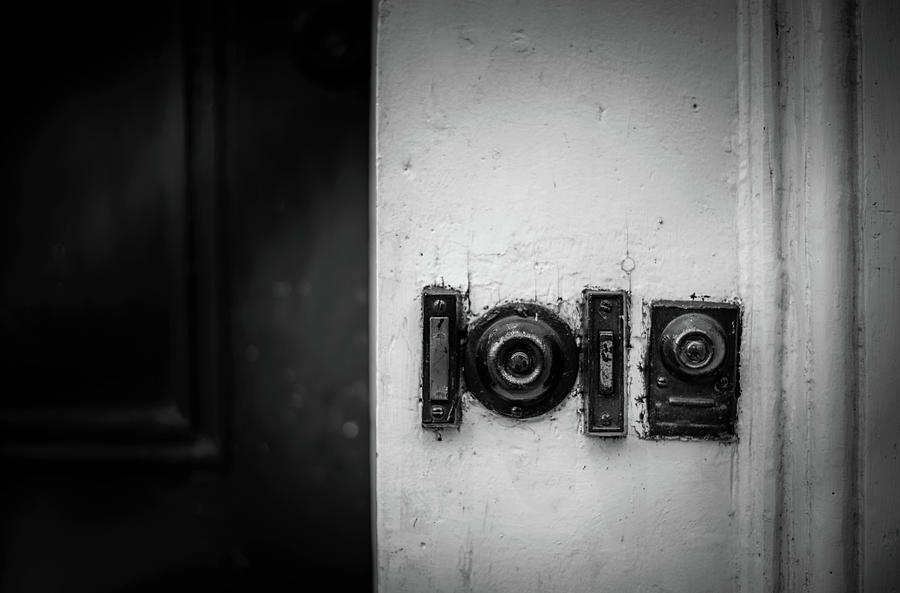 Ring The Bell in Black and White Photograph by Greg Mimbs