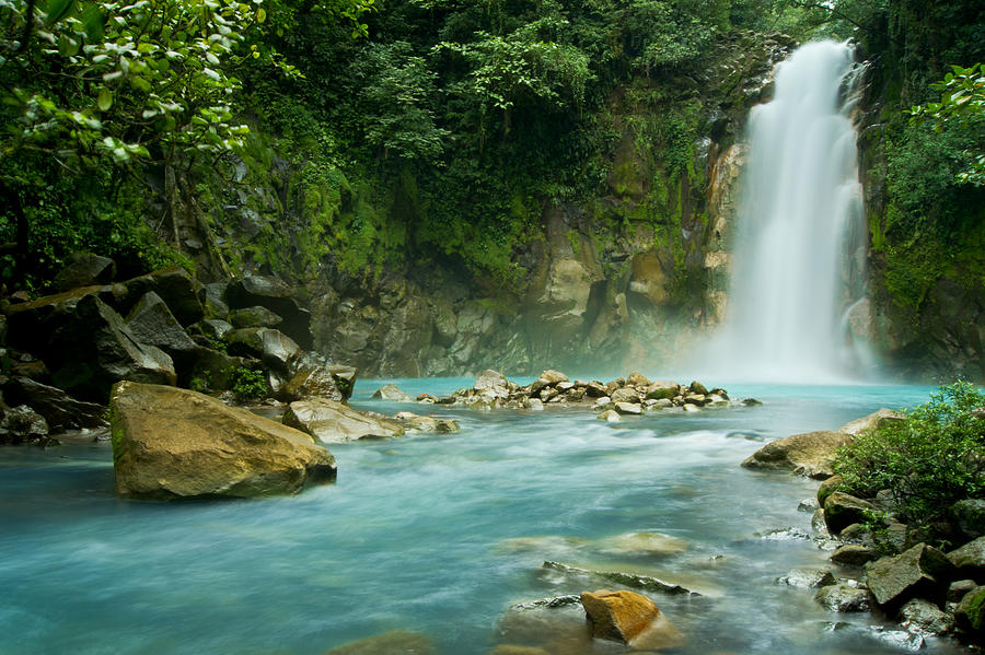 Rio Celeste Falls Photograph by Kryssia Campos