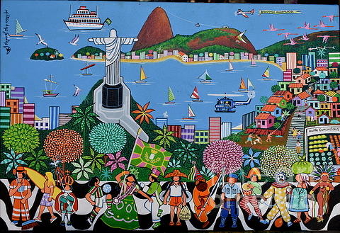 Rio, cidade maravilhosa Painting by Militao Dos Santos Militao - Fine ...