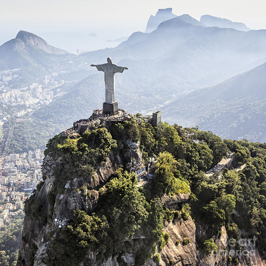 Rio de Janeiro, Corcovado Photograph by Antonino Bartuccio - eStock Photo