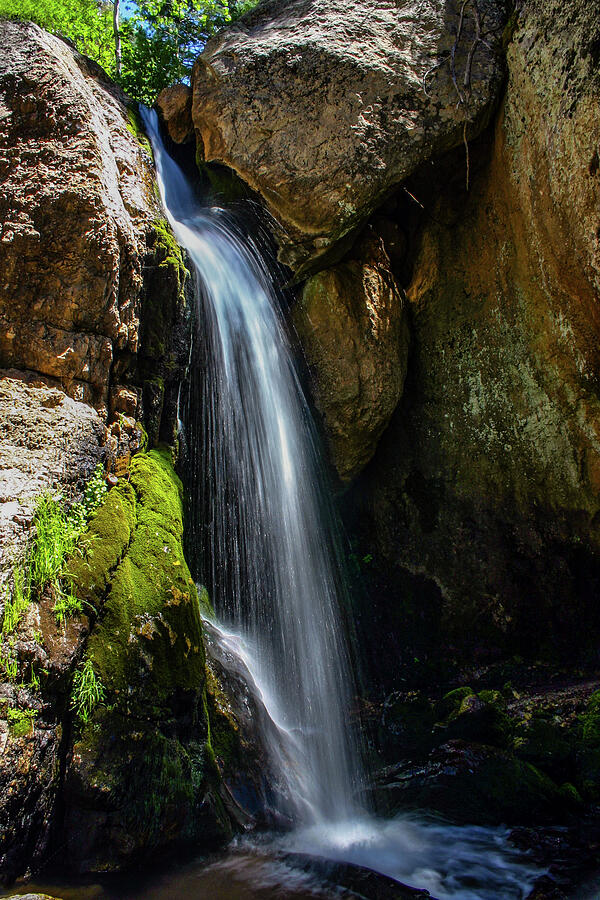 Rio en el Medio Falls New Mexico Photograph by Tommy Farnsworth