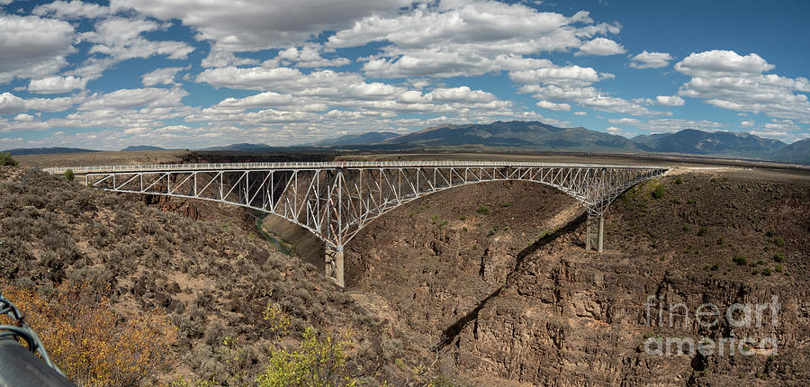 Rio Grande Gorge Bridge Photograph by Fred Adsit | Pixels