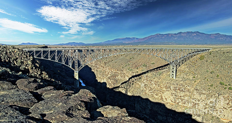 Jon Burch Photograph - Rio Grande Gorge Bridge by Jon Burch Photography