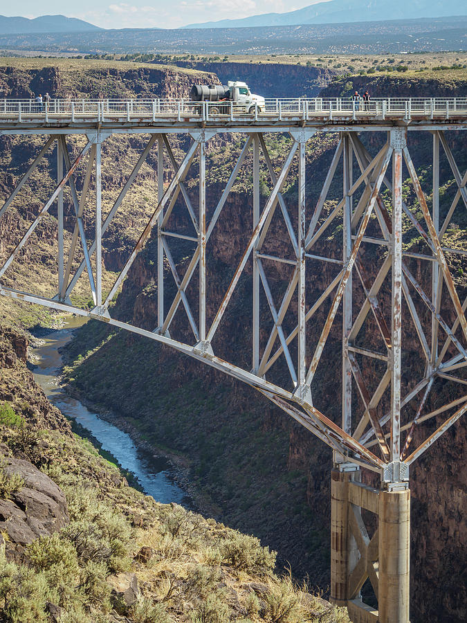 Rio Grande Gorge Bridge Photograph by Mary Lee Dereske