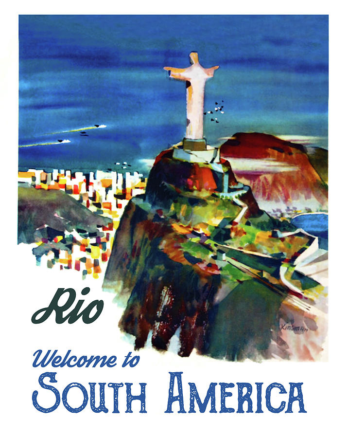 Rio, Welcome to South America Digital Art by Long Shot