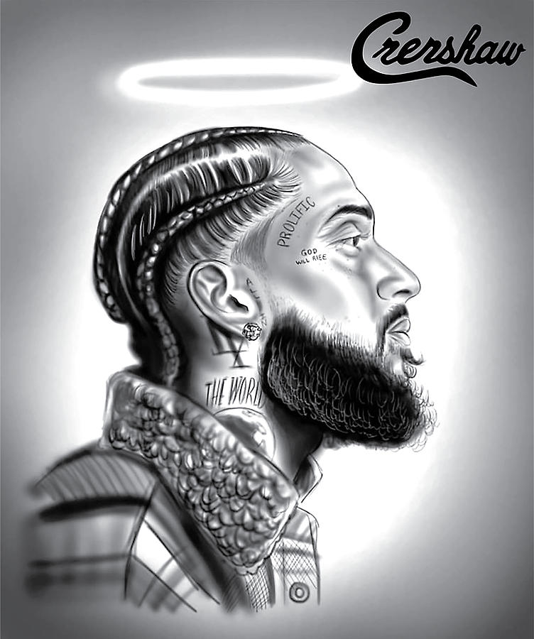 RIP Nipsey Hussle Digital Art by Zigi Zagana Fine Art America